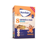 Nutribén Farinhas 8 Cereais e Mel Láctea 250g